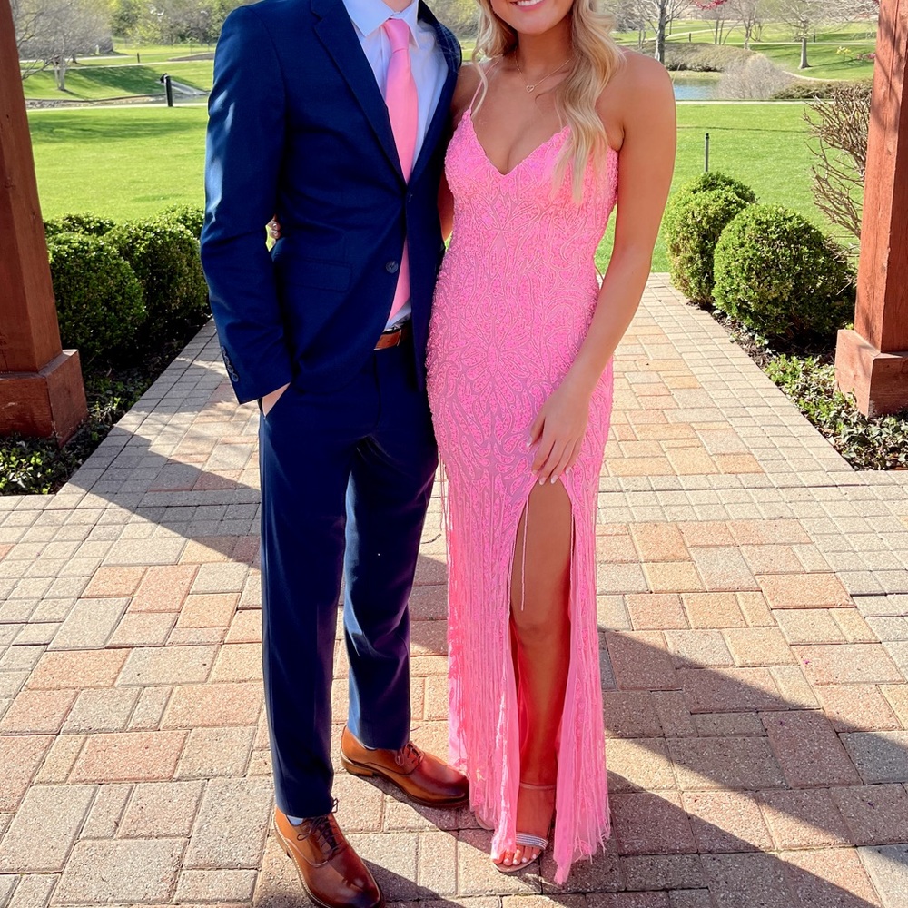 Sherri Hill Prom Dress #54344 pink